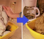 nhuom quan ao bang cafe